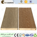 Coowin wpc extérieur en plastique recyclé plancher de bois de sciage